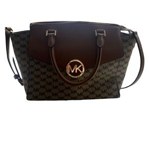 Michael Kors Brown and Black Women's Bag